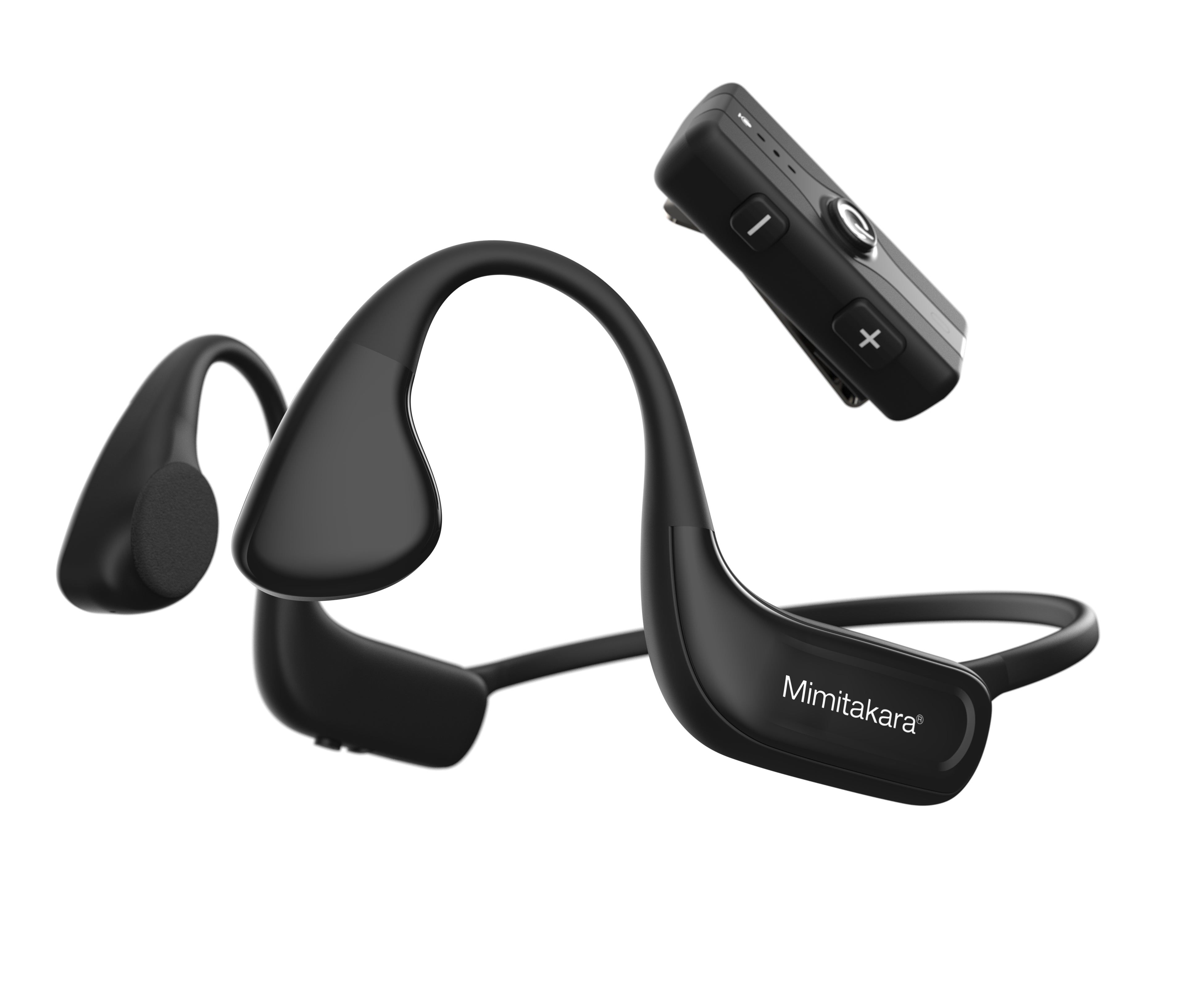 Mimitakara UP-6K11 骨伝導イヤホン Bone Conduction Hearing Aids