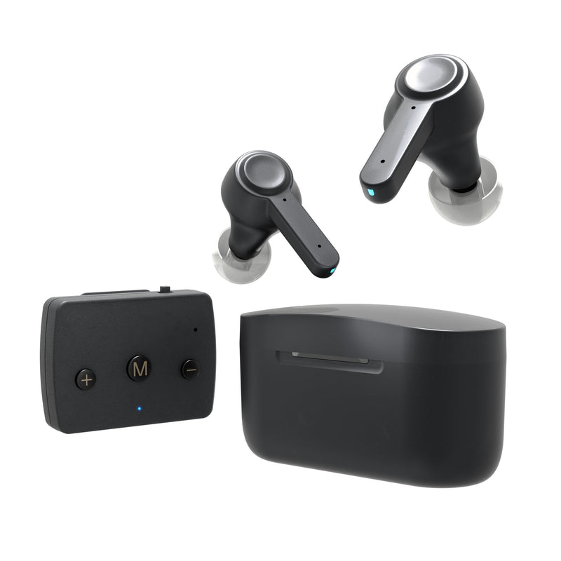 Black Bluetooth Classroom Conference Hearing Aids